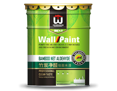 竹炭凈醛墻面水漆